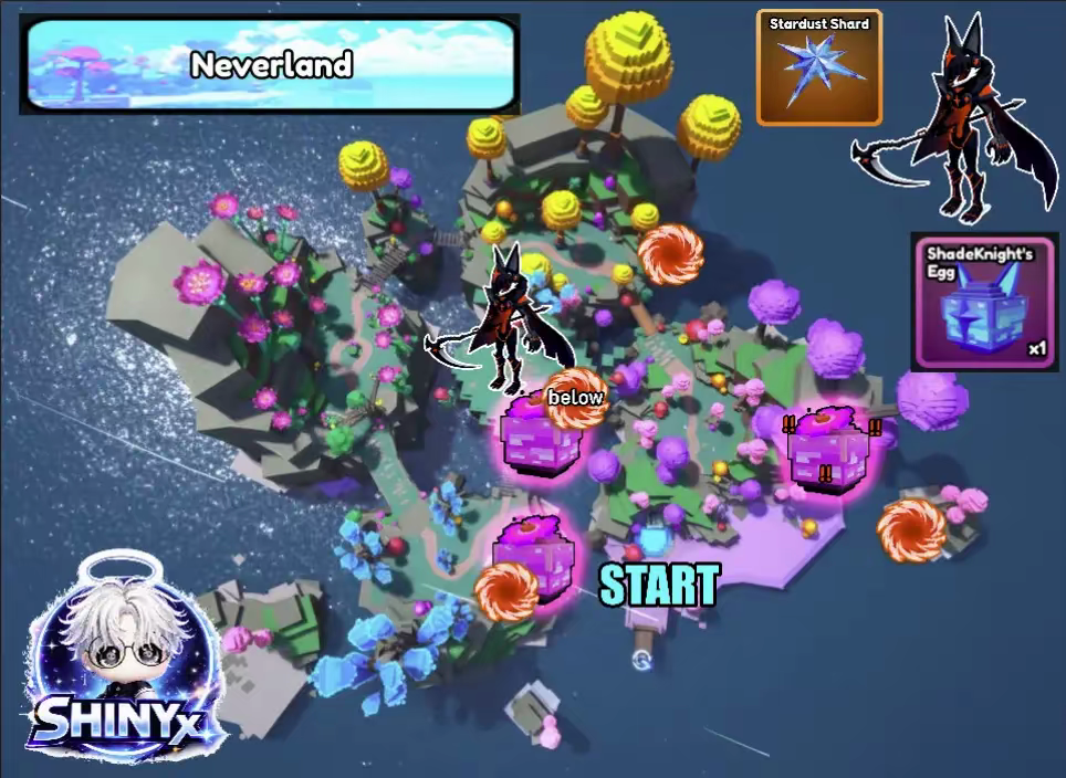 Neverland boss spawn location